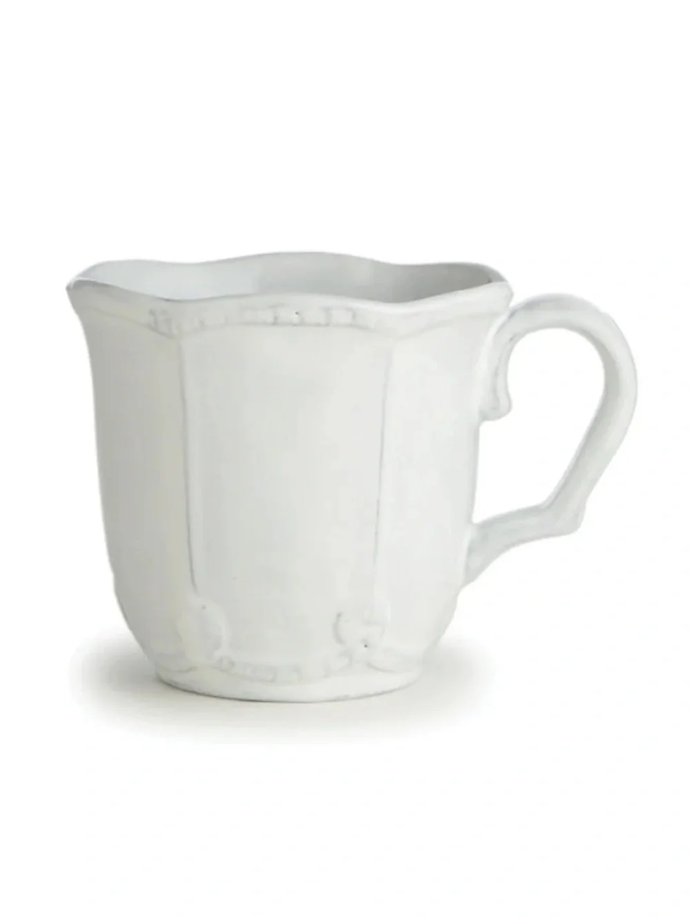 Arte Italica Bella Bianca Beaded Mug